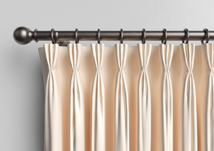 Petal & Block Paisley Mist, Neem - Made to Measure Curtains - Image 11